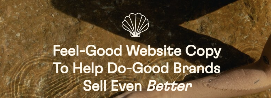 feel-good website copy to help do-good brands sell even better